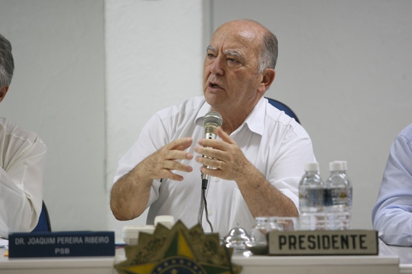 Joaquim Pereira Ribeiro, presidente da Câmara de Vereadores de Franca, afirma seu amor pela cidade 